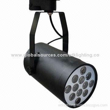 12W LED Track Light with High-quality/Aluminum/900-990lm/Epistar Chip/2-year Warranty/Customized